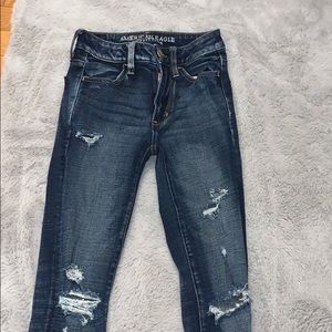 Dark wash American Eagle Jeans